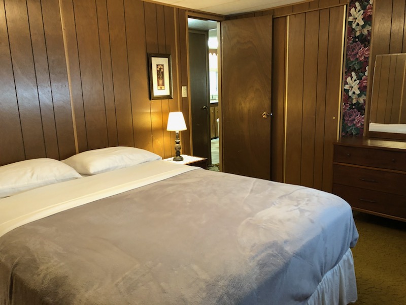 Interior of Long Beach cabin
